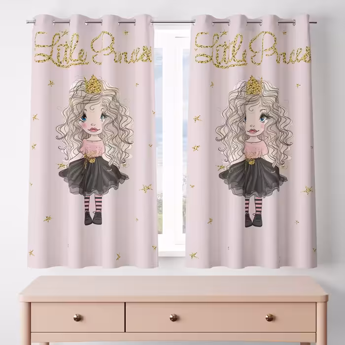 پرده مدل مخمل پانچی کد 8377 سایز 200x140 سانتی متر 