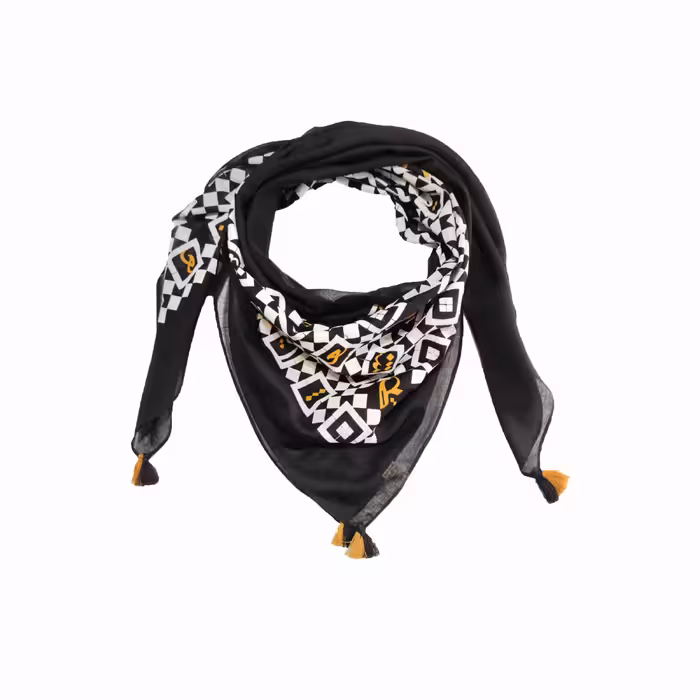 دستمال سر و گردن گدار مدل عین شین قاف