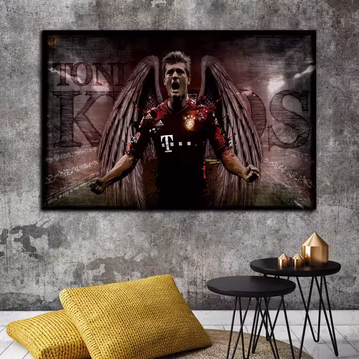 تابلو شاسی بکلیت طرح بازیکن فوتبال باشگاه بایرن مونیخ تونی کروس مدل SH-S6915