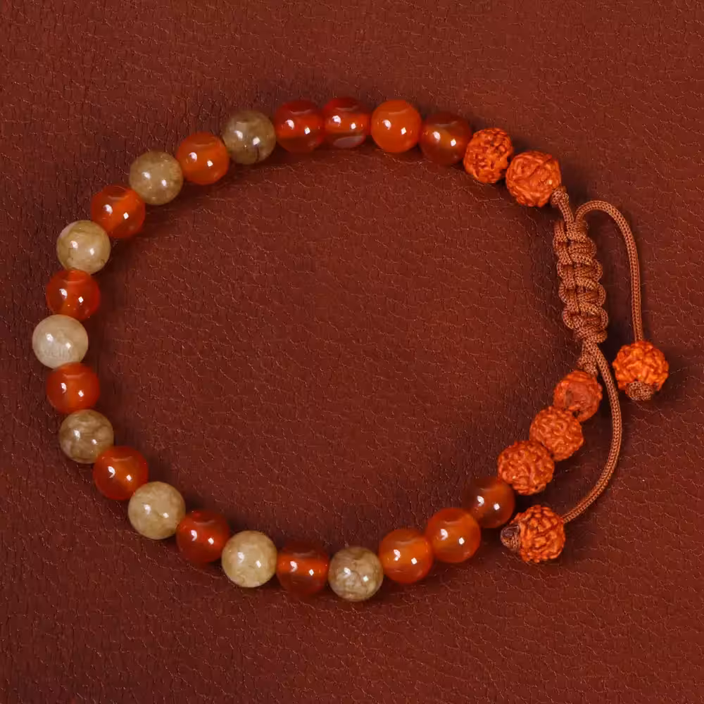 دستبند عقیق اسپرت کد 26973 - جواهری مشاهیر