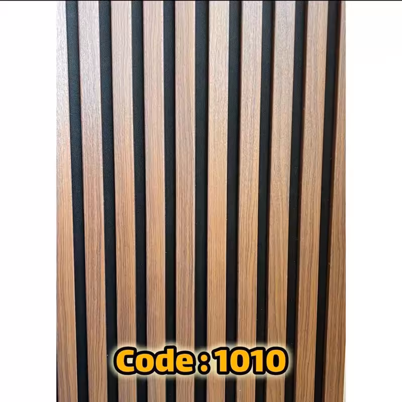 ترمووال فوم پنل کد 1010، مغزMDF روکش PVC سایز50 در 280 cm، عرض چوب 3cm (ارسال با باربری از تهران به کل کشور) (پس کرایه)