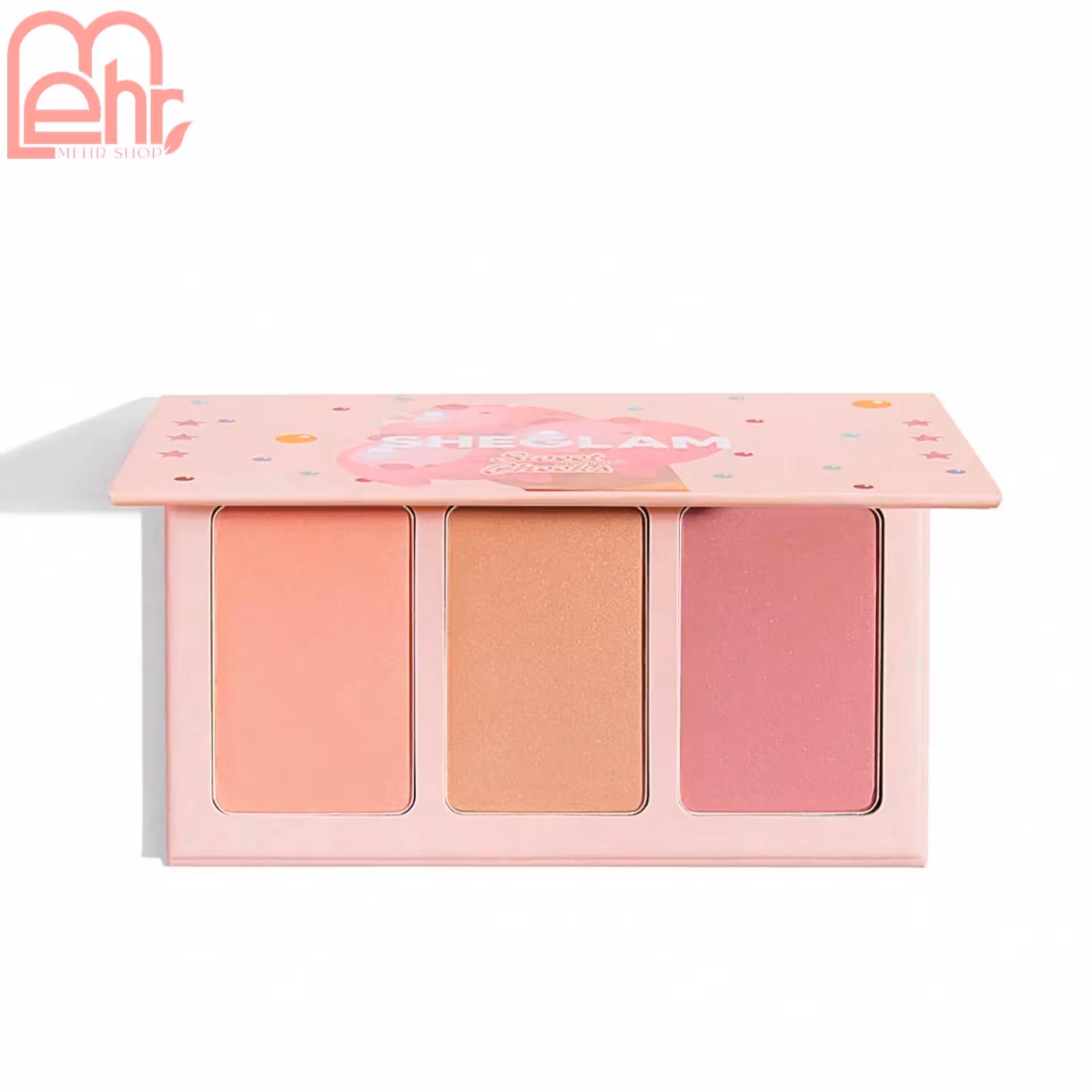 پالت رژگونه 3تایی شیگلم