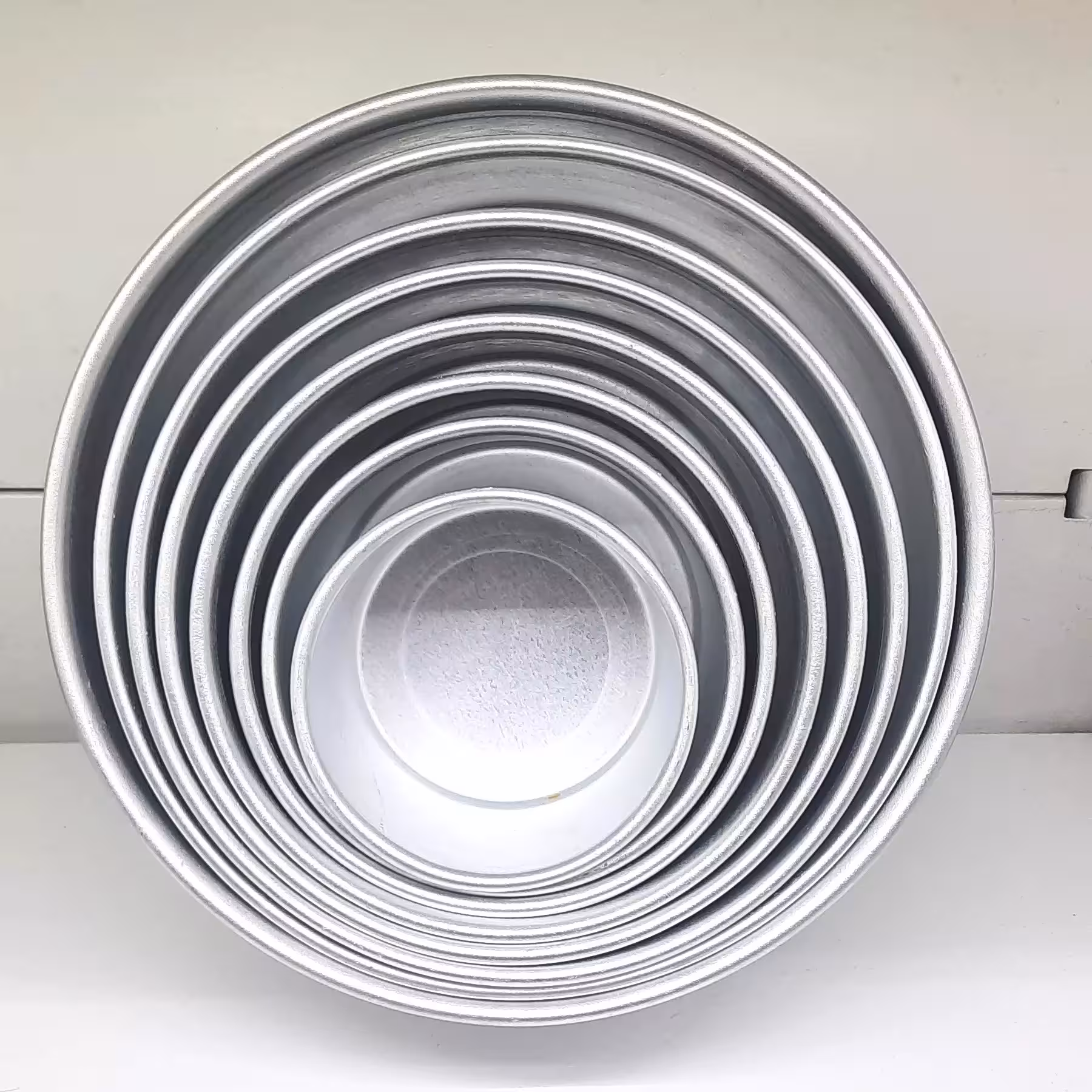 قالب کیک گرد آلومینیوم اعلاء قطر 12 سانت ارتفاع 9 سانت