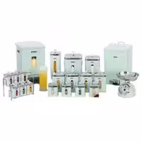 سرویس آشپزخانه چهارگوش لیمون22پارچه درب شفاف سبز