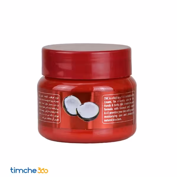 کرم مرطوب کننده انس حاوی ویتامین A E با عصاره نارگیل حجم 300 میلی لیتر