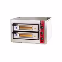 فر پیتزا برقی 8 بشقاب 2 طبقه قطر 25 و 30 برند SGS