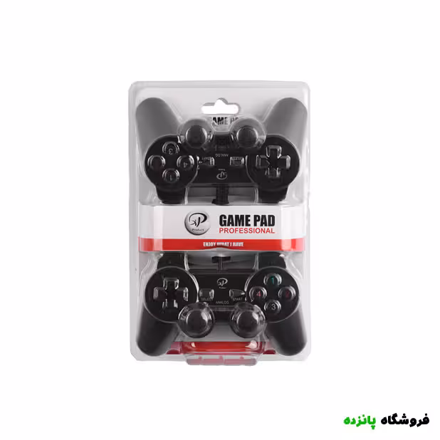 دسته بازی دوبل شوک دار باسیم XP Product مدل – مشکی