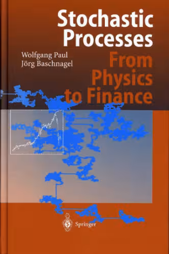 خرید و دانلود نسخه کامل کتاب Stochastic processes: from physics to finance