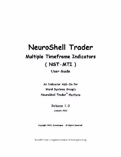 خرید و دانلود نسخه کامل کتاب NeuroShell Trader. Multiple Timeframe Indicators