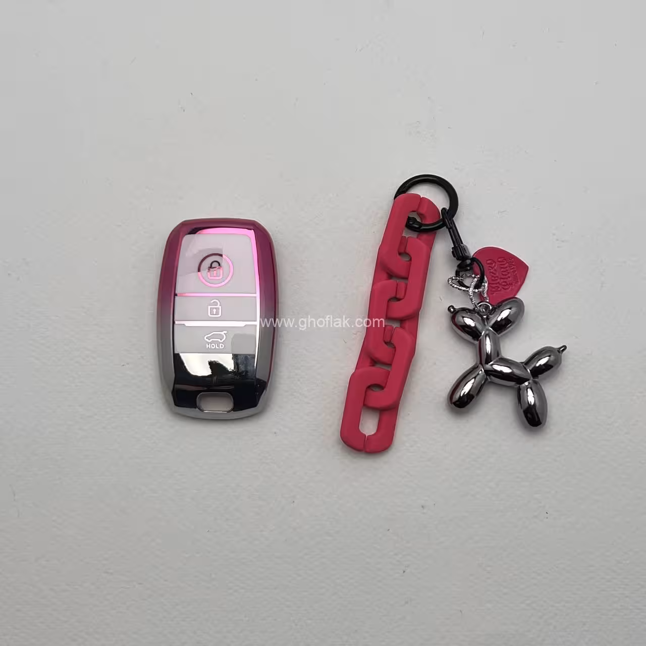 کاور ریموت کیا کیلس (اپتیما اسپرتیج کادنزا سورنتو) پینک با بند ست
