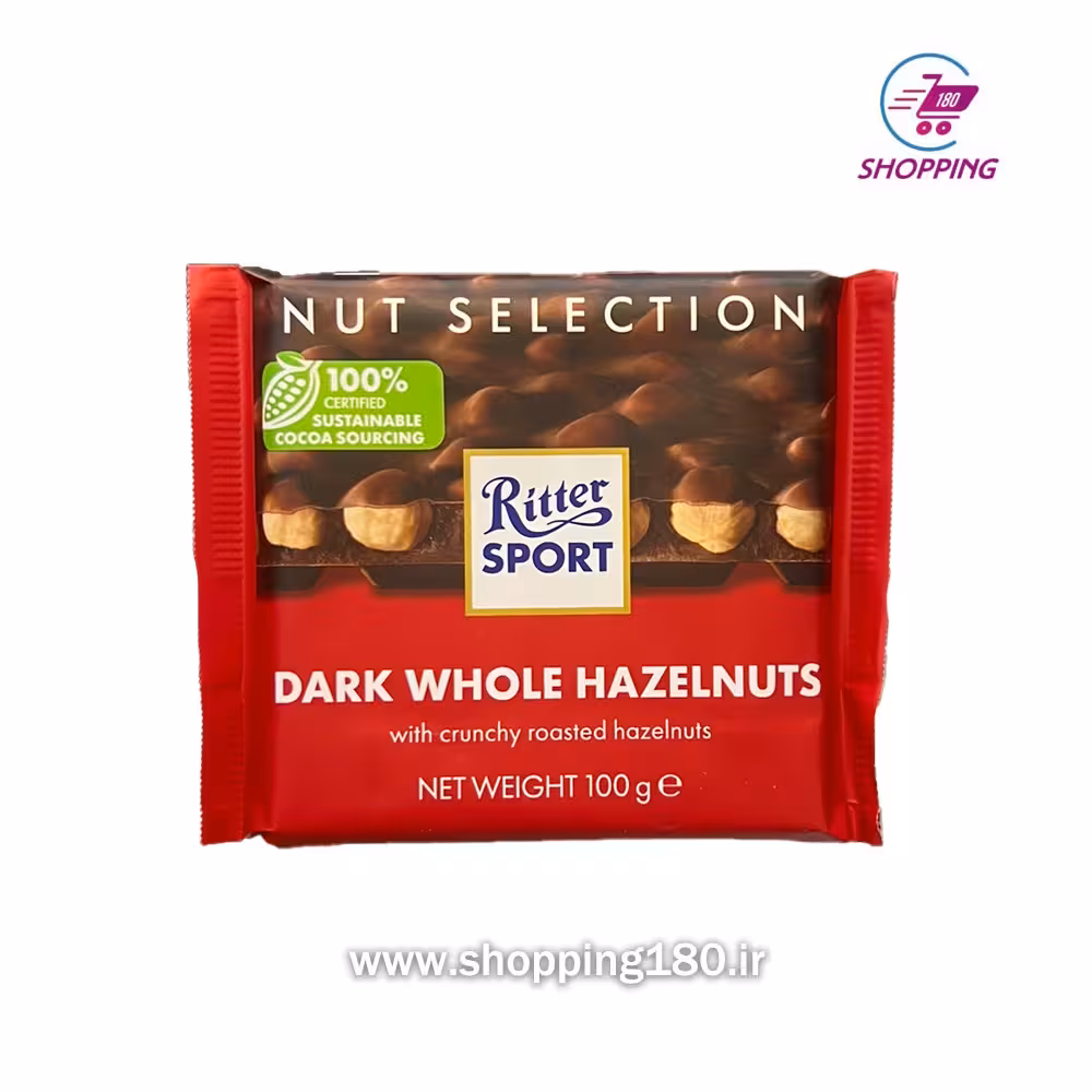 شکلات ریتر اسپرت فندقی 100 گرم