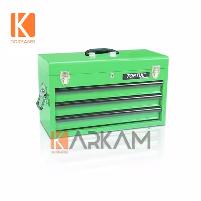 جعبه ابزار 3 کشو TBAA0303 تاپ تول