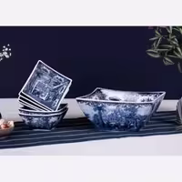 ست کاسه آجیل خوری و پیاله باواریا BAWARIAطرح آکسفورد آبی (تهران(پیک)-شهرستان(تیپاکس))