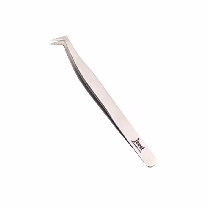 پنس / انبر 90 درجه کاشت مژه والیوم مدل GT-245 جول Jewel