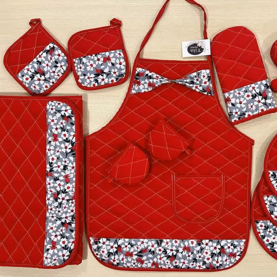 سرویس 11 پارچه  مدل خاتون(تکه دوزی شده)