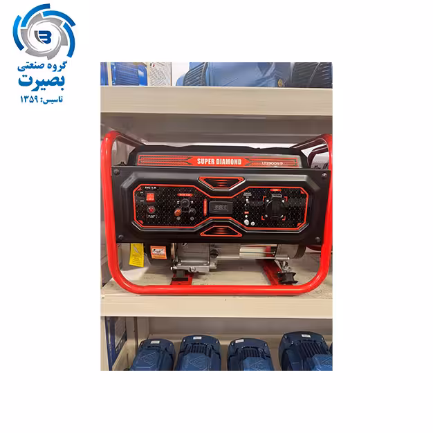 موتور برق 7.5 کیلووات دیاموند مدل SUPER DIAMOND LT9000EN-9