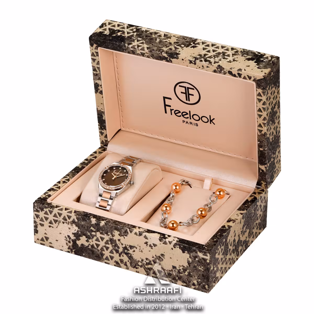 ست ساعت و گردنبند فری لوک Freelook FL.1.10398-5SET143