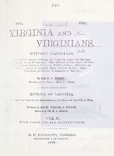 خرید و دانلود نسخه کامل کتاب History of Virginia