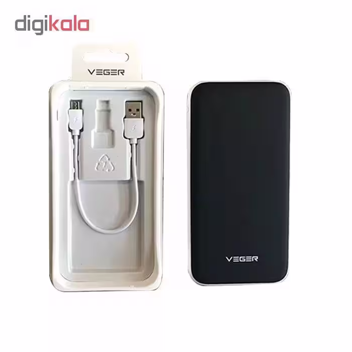 شارژ همراه وگر مدل V11 ظرفیت 25000 میلی آمپر ساعت