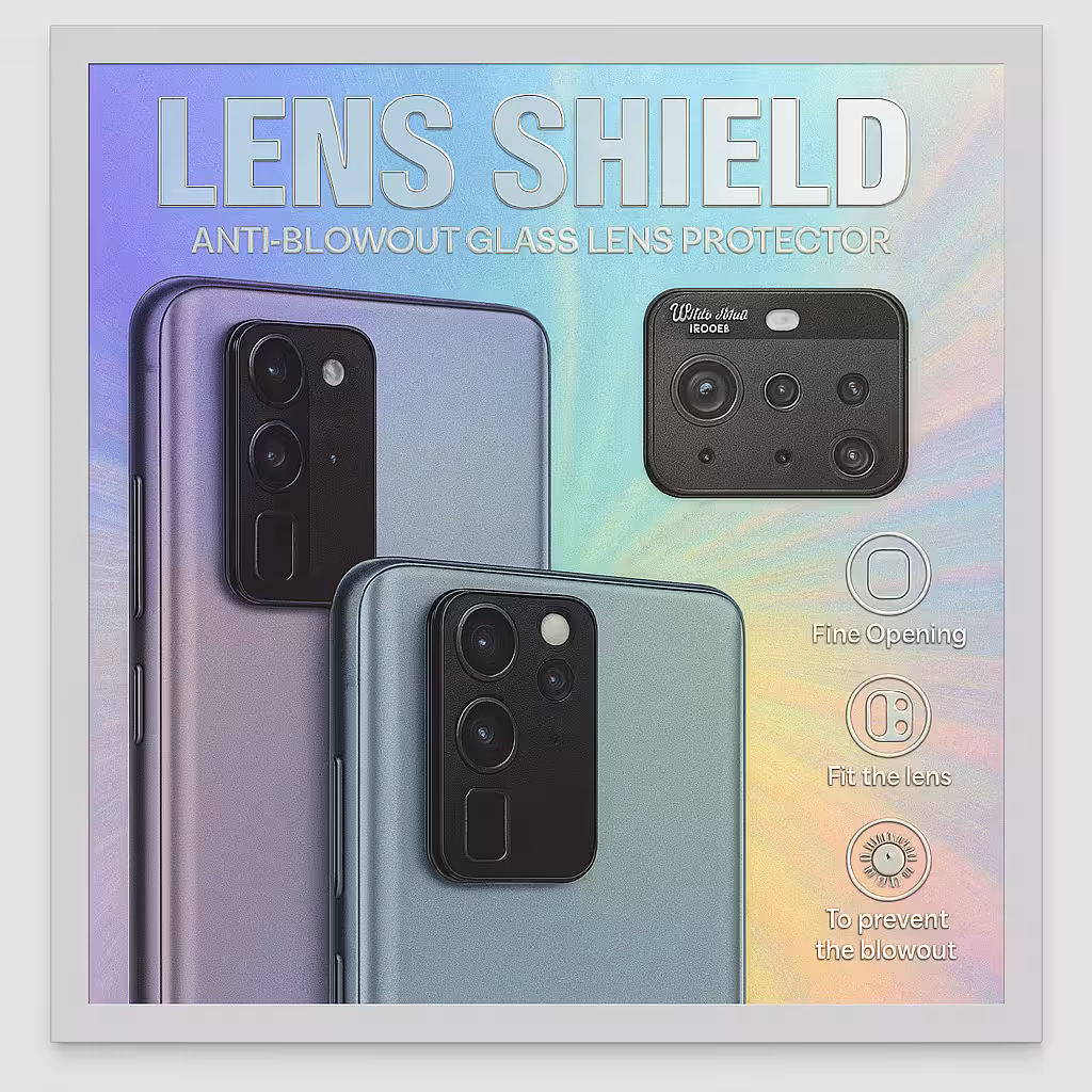 محافظ لنز شیشه ای سامسونگ S20 plus سوپر HD