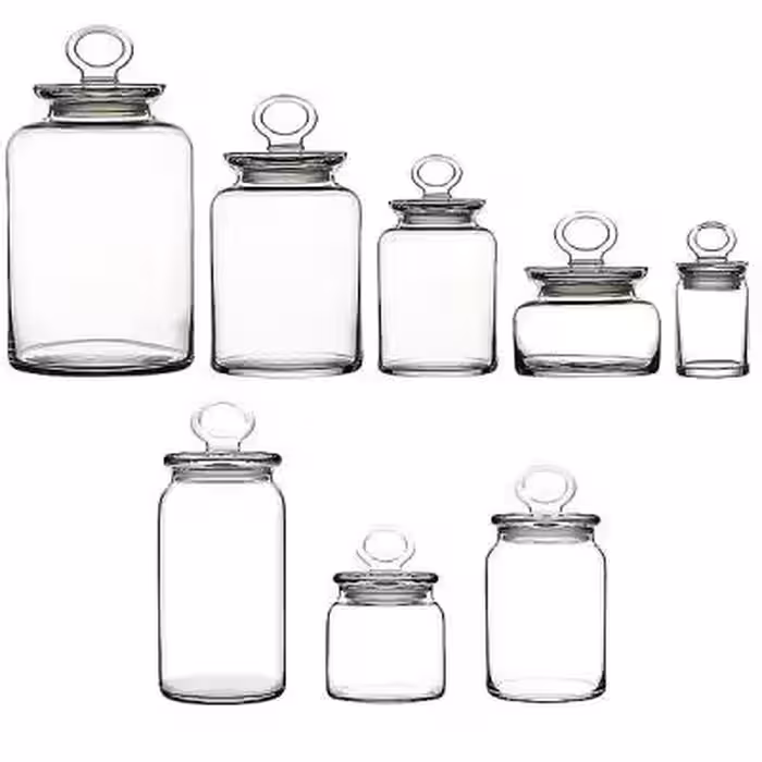 ست ظروف نگه دارنده پاشاباغچه مدل کیچن - (ست 8 پارچه)