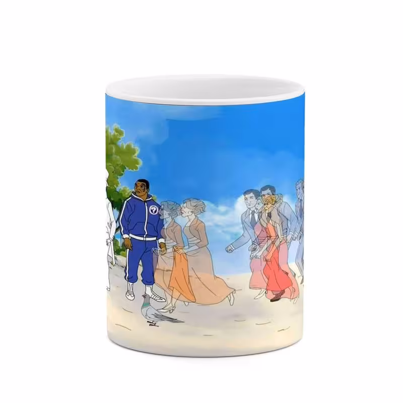 ماگ چیتوکالا مدل کارتون Mike Tyson Mysteries کد mgh22758