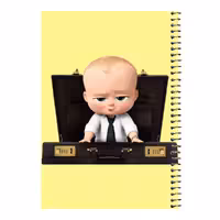 دفتر مشق 80 برگ اس جی مدل بچه رئیس