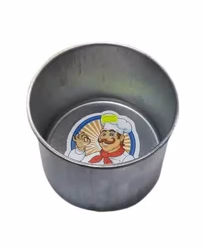 قالب کیک گالوانیزه موج گرد سایز 10.5