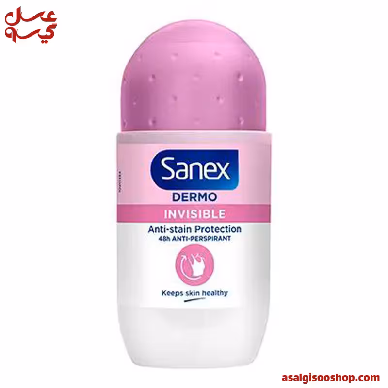 مام رول ضد تعریق اینویزیبل سانکس | Sanex Invisible Anti-Perspirant Roll-On | کد 2933