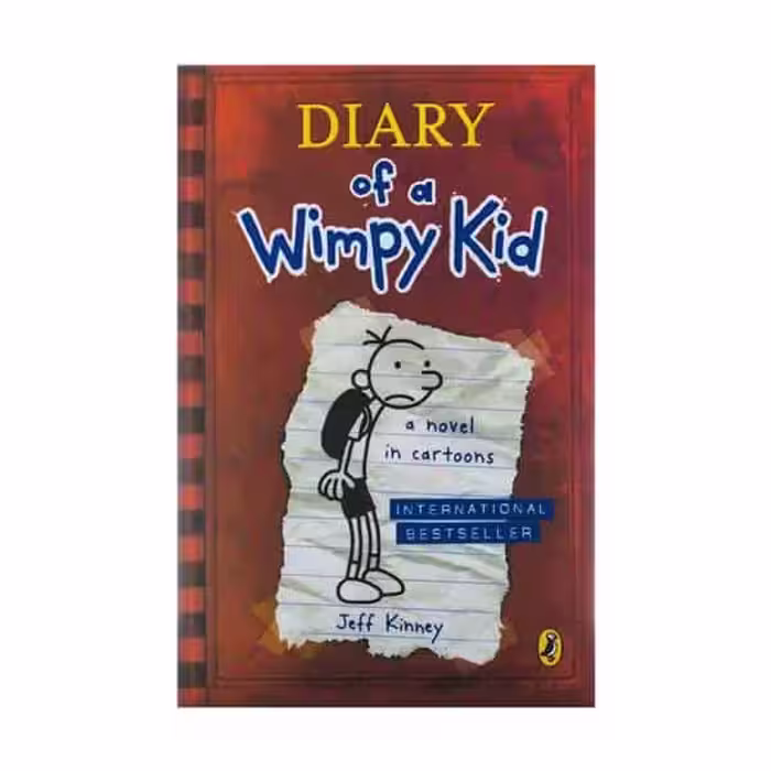 کتاب 1 Diary of a wimpy kid-A novel in cartoons