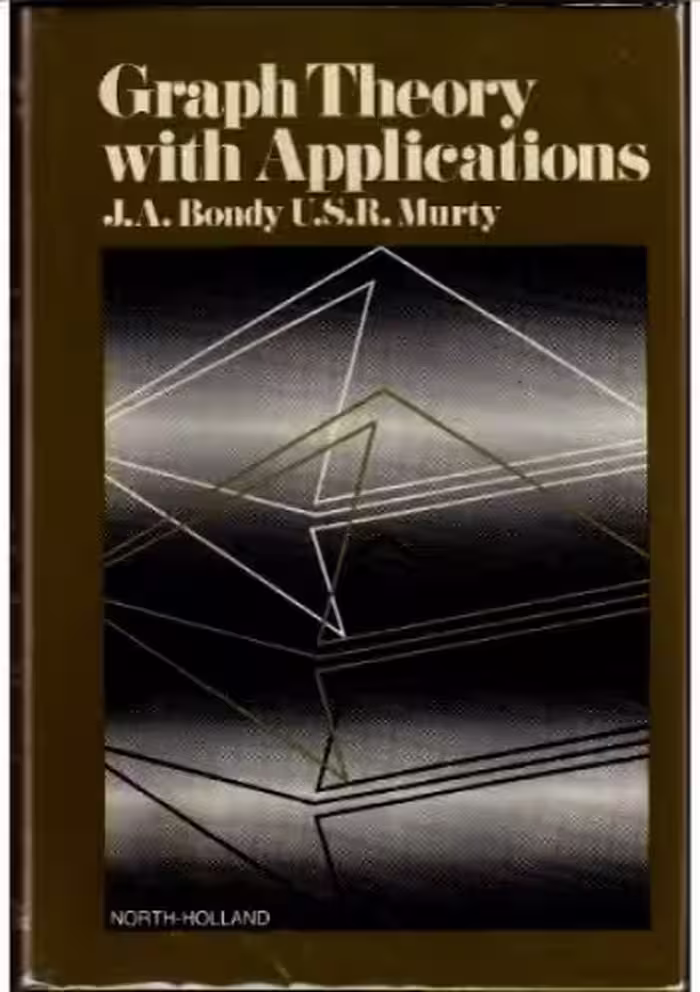 خرید و دانلود نسخه کامل کتاب Bondy J.A., Murty U.S.R. Graph Theory With Applications
