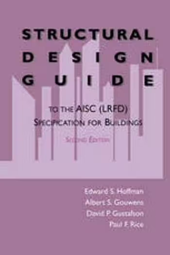 [PDF] دانلود کتاب Structural Design Guide - To The Aisc (LRFD), 2nd ed, 1996