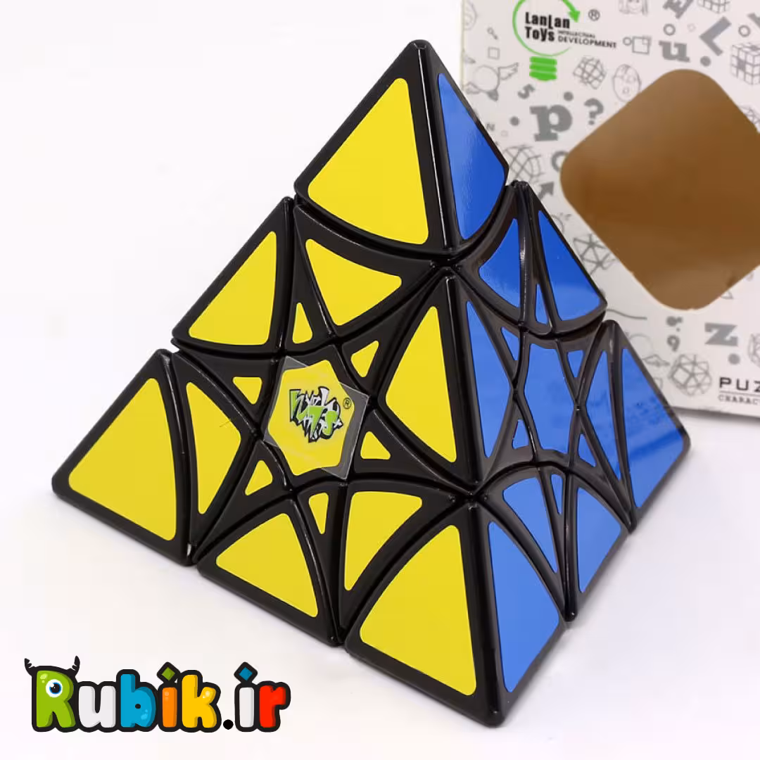 هرم 6ضلعی لن لن مشکی LanLan Hexagonal pyramid