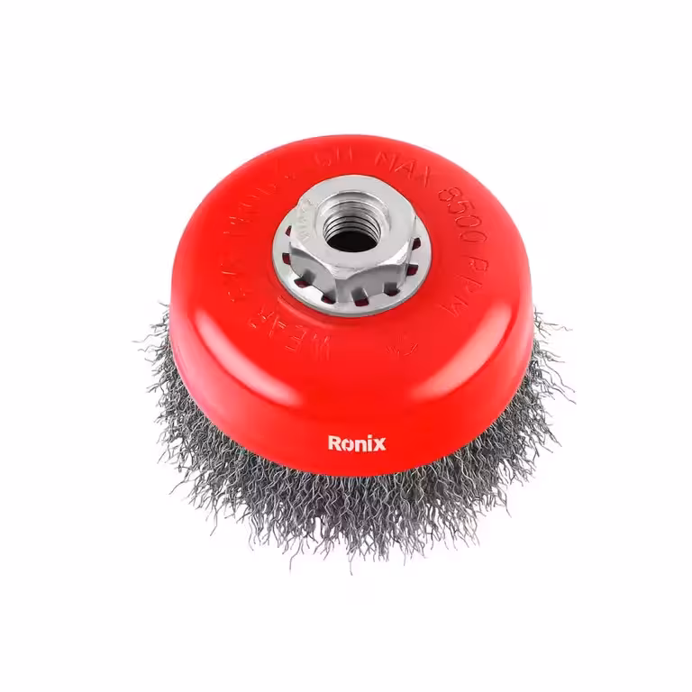 برس سیمی کاسه ای 100 میلی متری رونیکس مدل RH-9941