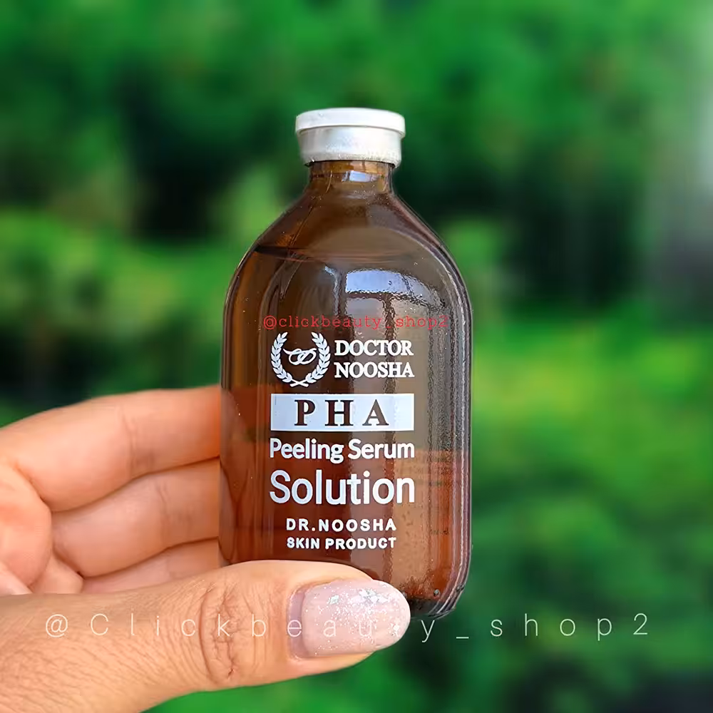 محلول (PHA) پلی هیدروکسی اسید دکتر نوشا dr noosha pha face serum solution