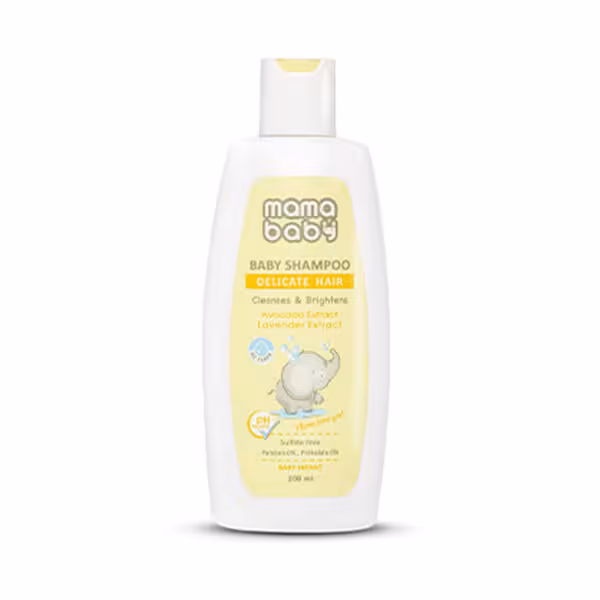 شامپو سر کودک ماما بیبی حاوی عصاره اسطوخودوس|Mama Baby Baby Hair Shampoo Contains Lavender Extract