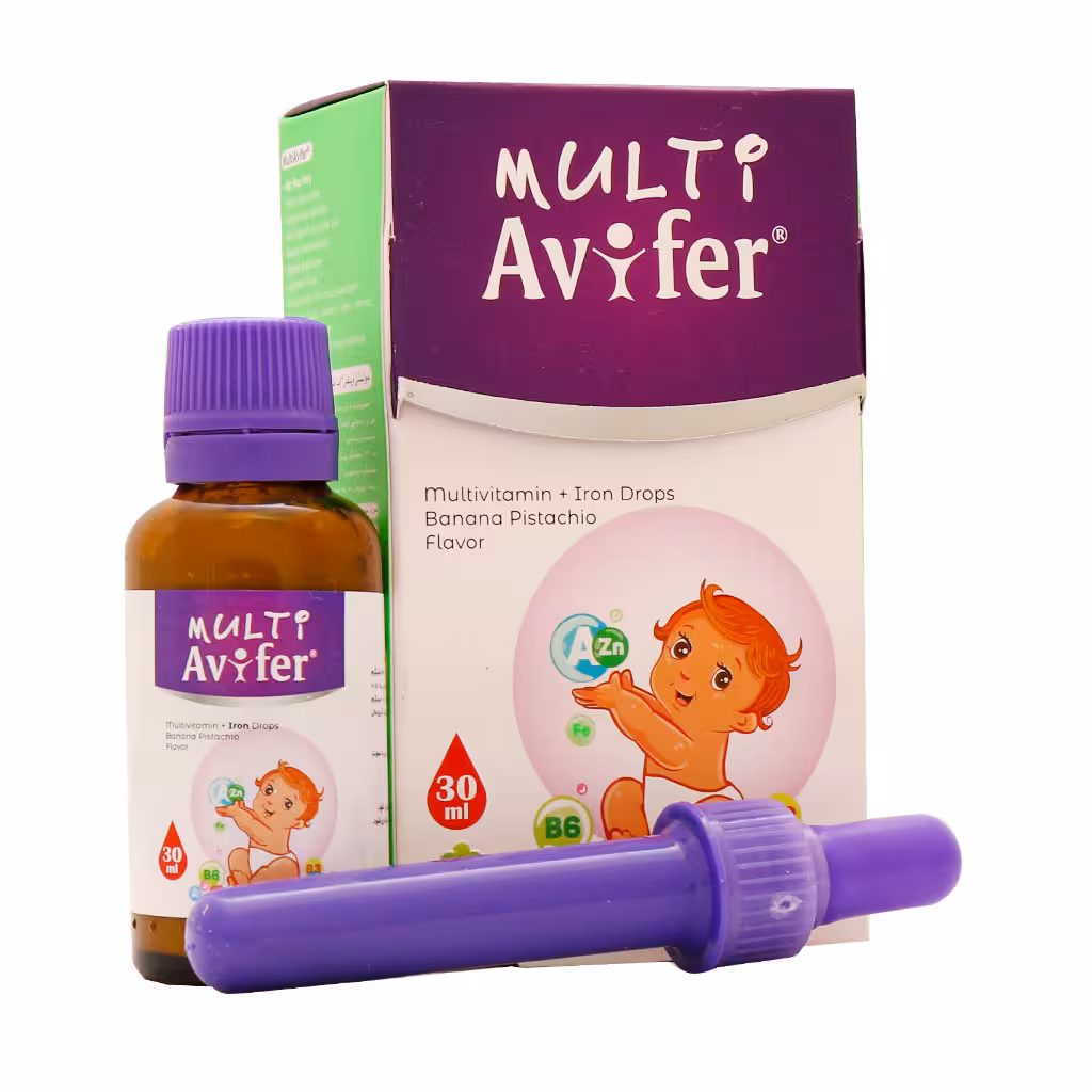 آویفر قطره مولتی ویتامین خوراکی 30ML