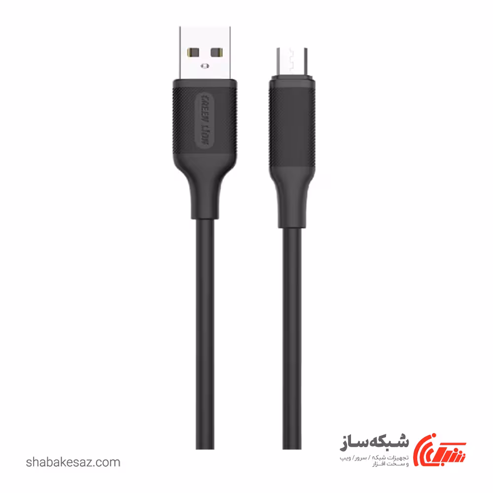 قیمت و خرید کابل شارژ micro USB گرین لاین Green Lion GNPVCATMBK - شبکه ساز
