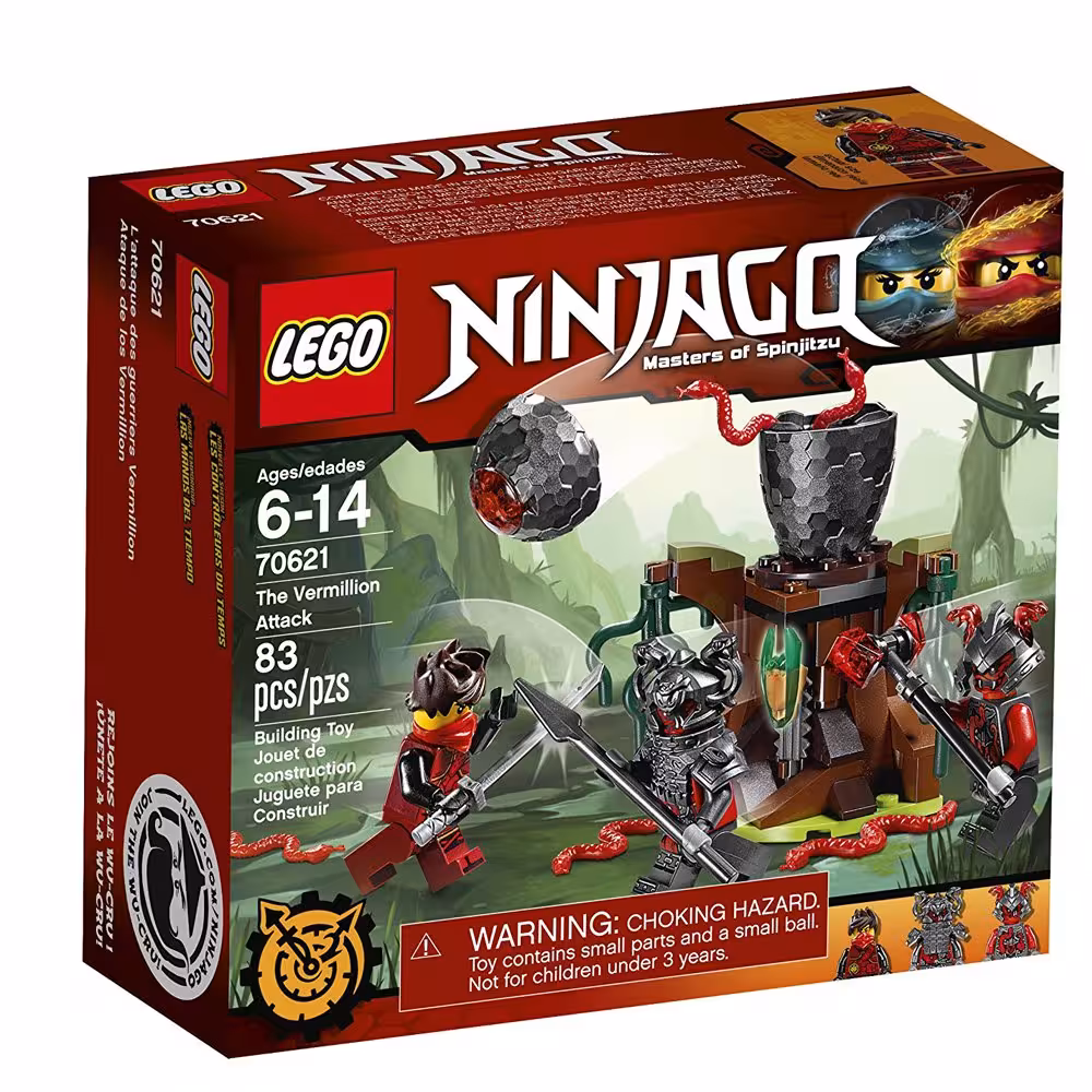 لگو سری Ninjago مدل The Vermillion Attack lego 70621