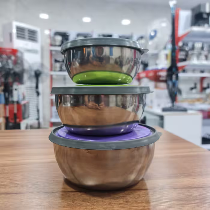 ست کاسه استیل BOWL79H