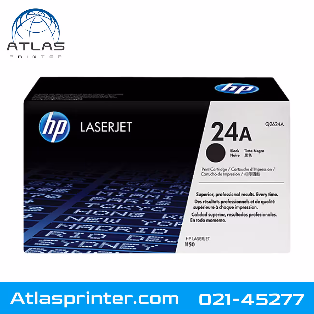 کارتریج لیزری اچ پی HP 24A مشکی