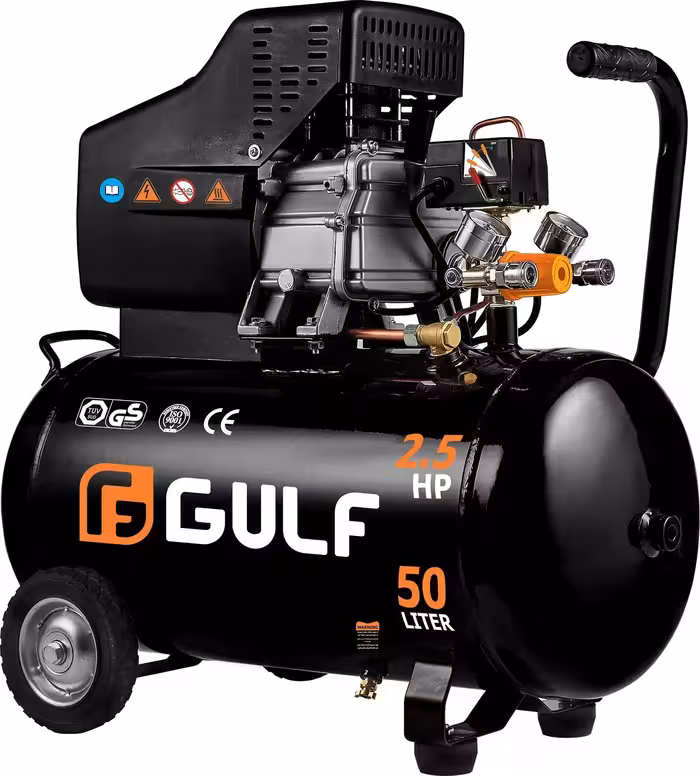 پمپ باد 50 لیتری گالف