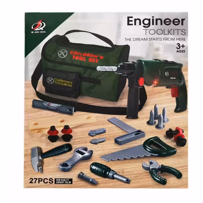 اسباب بازی کیت جعبه ابزار Engineer Toolbox G238