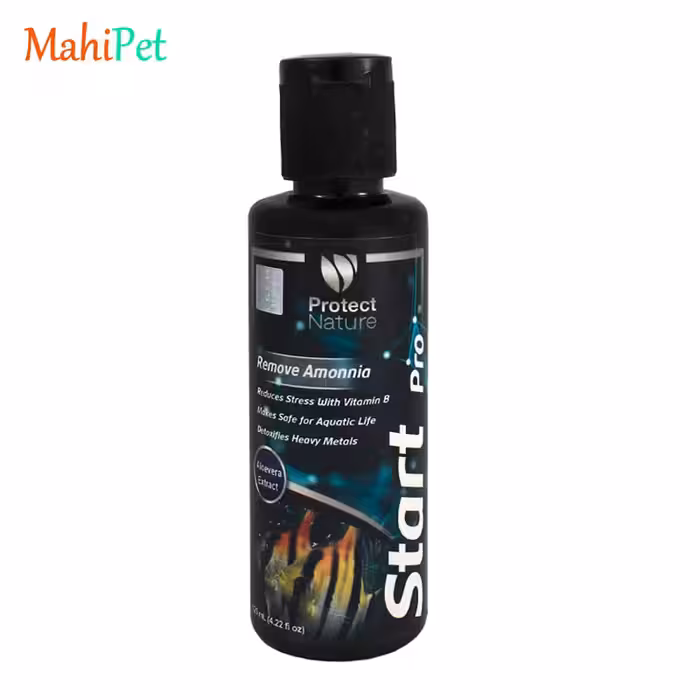 محلول آماده ساز آب آکواریوم پروتکت نیچر start pro حجم 125ml