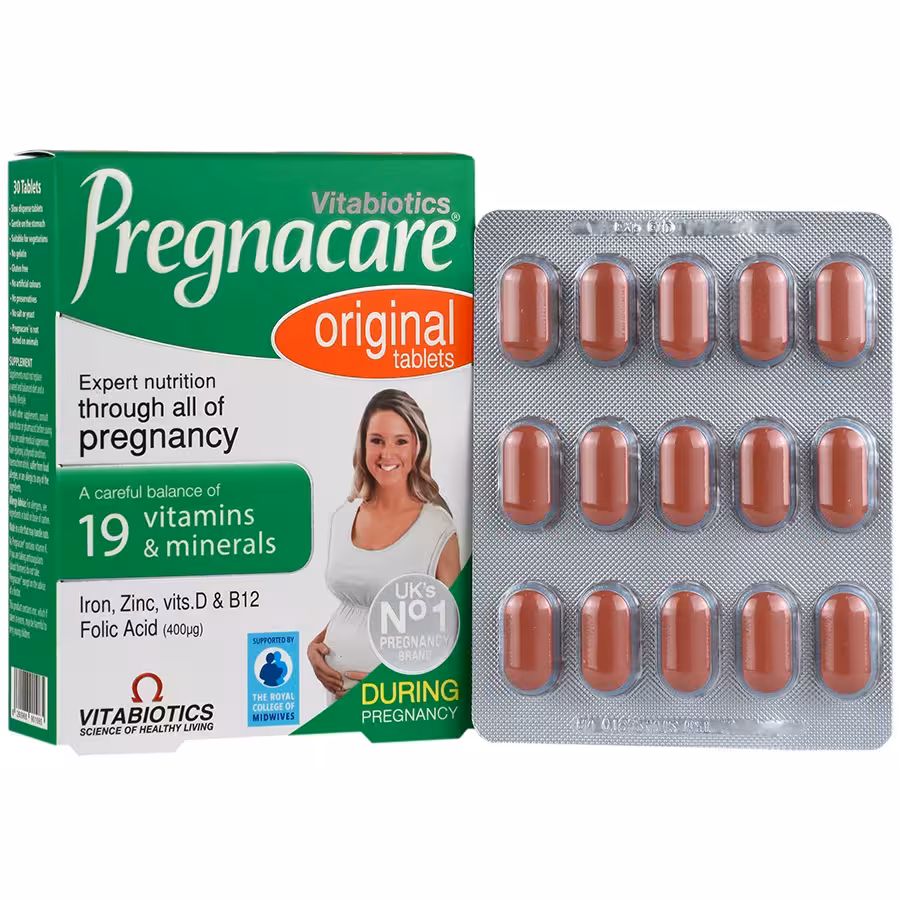 قرص پرگناکر ویتابیوتیکس اورجینال مخصوص بانوان 30 عددی