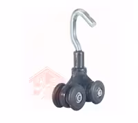 قرقره کشویی 4 چرخ آویز فرش سری 4*4