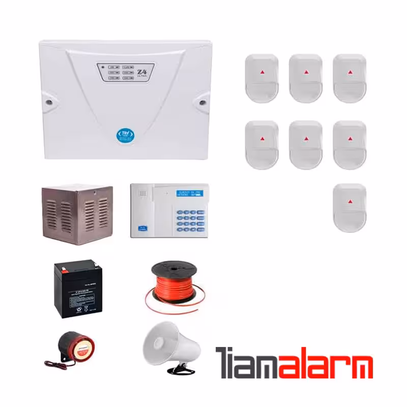 پکیج دزدگیر اماکن با سیم وزنی مدل کلاسیک CGN7