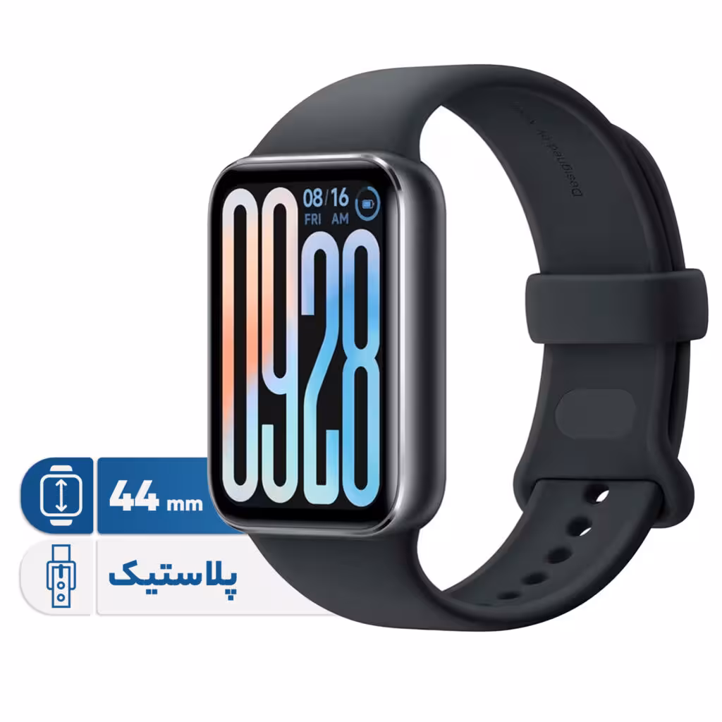 ساعت هوشمند 44 میلی‌متری شیائومی مدل Smart Band 9 Pro، مناسب برای ورزش، کنترل سطح اکسیژن خون، شمارش ضربان قلب، پایش وضعیت خواب، با بند پلاستیکی - کالاوما