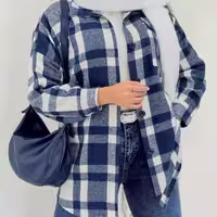 مانتو دخترانه مدل پاییزه چهارخونه فرزان ثبت رنگ ر ادرس