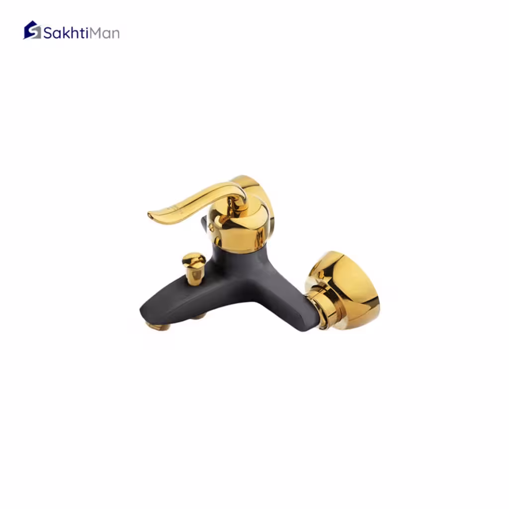 شیر حمام مشکی طلایی مدل قاجاری